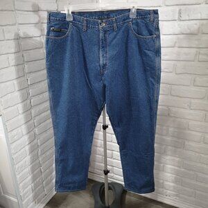 NWT Windriver Men's Size 44/32 Medium Wash Fleece Lined Made in Canada Jeans